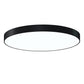 SONNEMAN Pi 30" Round LED 3500K Satin Black Metal and Acrylic Shade Surface Flush Mount Lighting