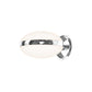 SONNEMAN Pillows 2-Light LED Polished Chrome White Optical Acrylic Shade Wall Sconce