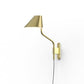 SONNEMAN Pitch 1-Light LED Standard Brass Metal Shade Wall Lamp