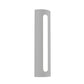 SONNEMAN Porta 18" 1-Light LED Textured Gray Optical Acrylic Shade Wall Sconce