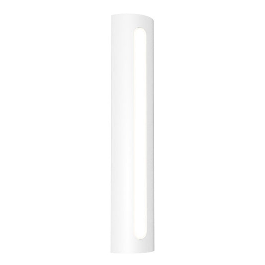 SONNEMAN Porta 24" 1-Light LED Textured White Optical Acrylic Shade Wall Sconce