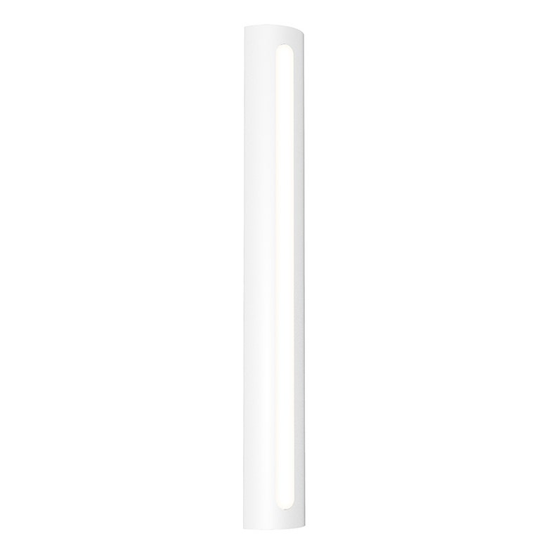 SONNEMAN Porta 36" 1-Light LED Textured White Optical Acrylic Shade Wall Sconce
