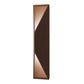 SONNEMAN Prisma 1-Light LED Tall Textured Bronze Aluminum Shade Wall Sconce