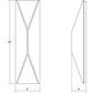 SONNEMAN Prisma 1-Light LED Tall Textured White Aluminum Shade Wall Sconce