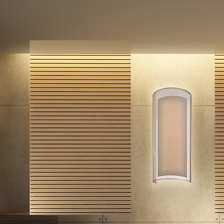 SONNEMAN Puri ADA 2-Light Black Brass Organza Bronze Shade Wall Sconce