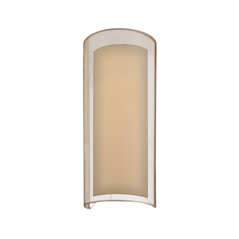 SONNEMAN Puri ADA 2-Light Black Brass Organza Bronze Shade Wall Sconce
