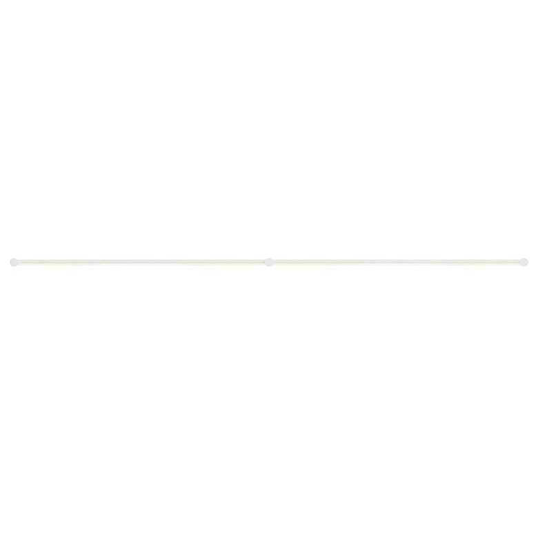 SONNEMAN Purolinear 360 36" 2-Light LED Satin White Double Linear Shape Optical Acrylic Shade Wall Bar Lighting