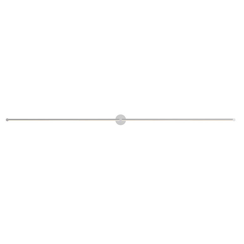 SONNEMAN Purolinear 360 48" 2-Light LED Polished Chrome Double Linear Shape Optical Acrylic Shade Wall Bar Lighting