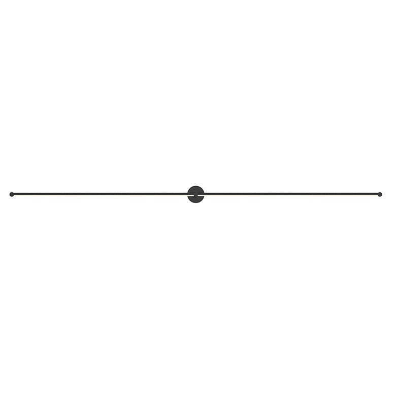 SONNEMAN Purolinear 360 48" 2-Light LED Satin Black Double Linear Shape Optical Acrylic Shade Wall Bar Lighting