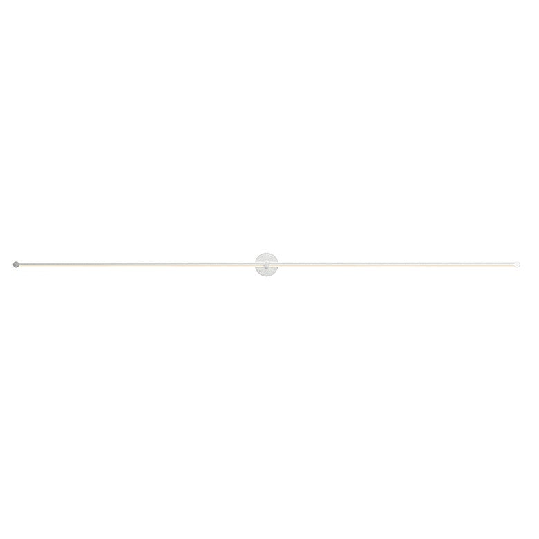 SONNEMAN Purolinear 360 48" 2-Light LED Satin Chrome Double Linear Shape Optical Acrylic Shade Wall Bar Lighting