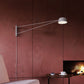 SONNEMAN Ray 1-Light LED Long Warm Gray Aluminum Shade Wall Lamp