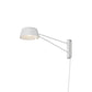 SONNEMAN Ray 1-Light LED Short Warm Gray Aluminum Shade Wall Lamp
