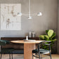 SONNEMAN Ray 3-Light Warm Gray Round Chandelier