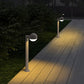 SONNEMAN Reals 16" 1-Light LED Textured Bronze Dome Cap and Clear Cylinder Lens Clear Polycarbonate Shade Bollard Light