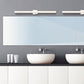 SONNEMAN SQ-Bar 18" LED Polished Chrome Optical Acrylic Shade Vanity Bath Bar Lighting
