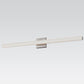 SONNEMAN SQ-Bar 40" LED Satin Nickel Optical Acrylic Shade Vanity Bath Bar Lighting