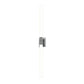 SONNEMAN Scepter 48" 2-Light LED 2700K Polished Chrome Etched Cased Glass Shade Bath Bar Lighting