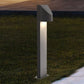 SONNEMAN Shear 16" 1-Light LED Textured Gray Diecast Aluminum Shade Bollard Light