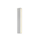 SONNEMAN Sideways 24" Integral LED Textured Gray Aluminum Acrylic Shade Wall Sconce