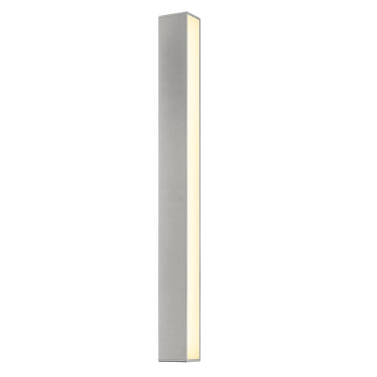 SONNEMAN Sideways 36" Integral LED Textured Gray Aluminum Acrylic Shade Wall Sconce