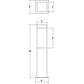 SONNEMAN Square Column 16" 1-Light LED Textured Bronze UV-Stabilized WH Polycarbonate Shade Bollard Light
