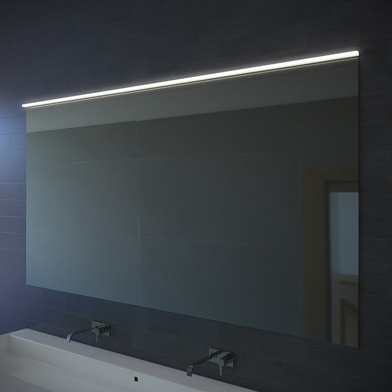 SONNEMAN Stiletto Lungo 48" LED Bright Satin Aluminum Optical Acrylic Shade Vanity Wall Bar Lighting
