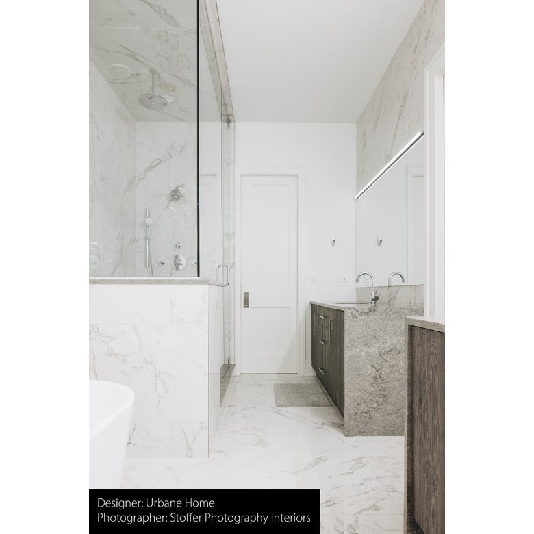 SONNEMAN Stix Plus 48" LED Satin Black Optical Acrylic Shade Vanity Wall Bar Lighting