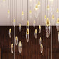 SONNEMAN Sultana 12-Light Satin Brass Round Chandelier With White Canopy