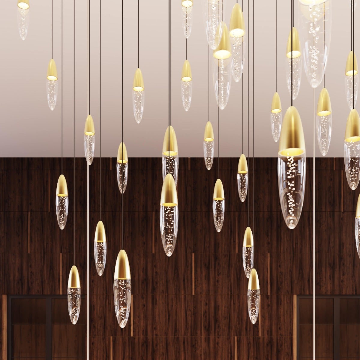 SONNEMAN Sultana 12-Light Satin Brass Round Chandelier With White Canopy
