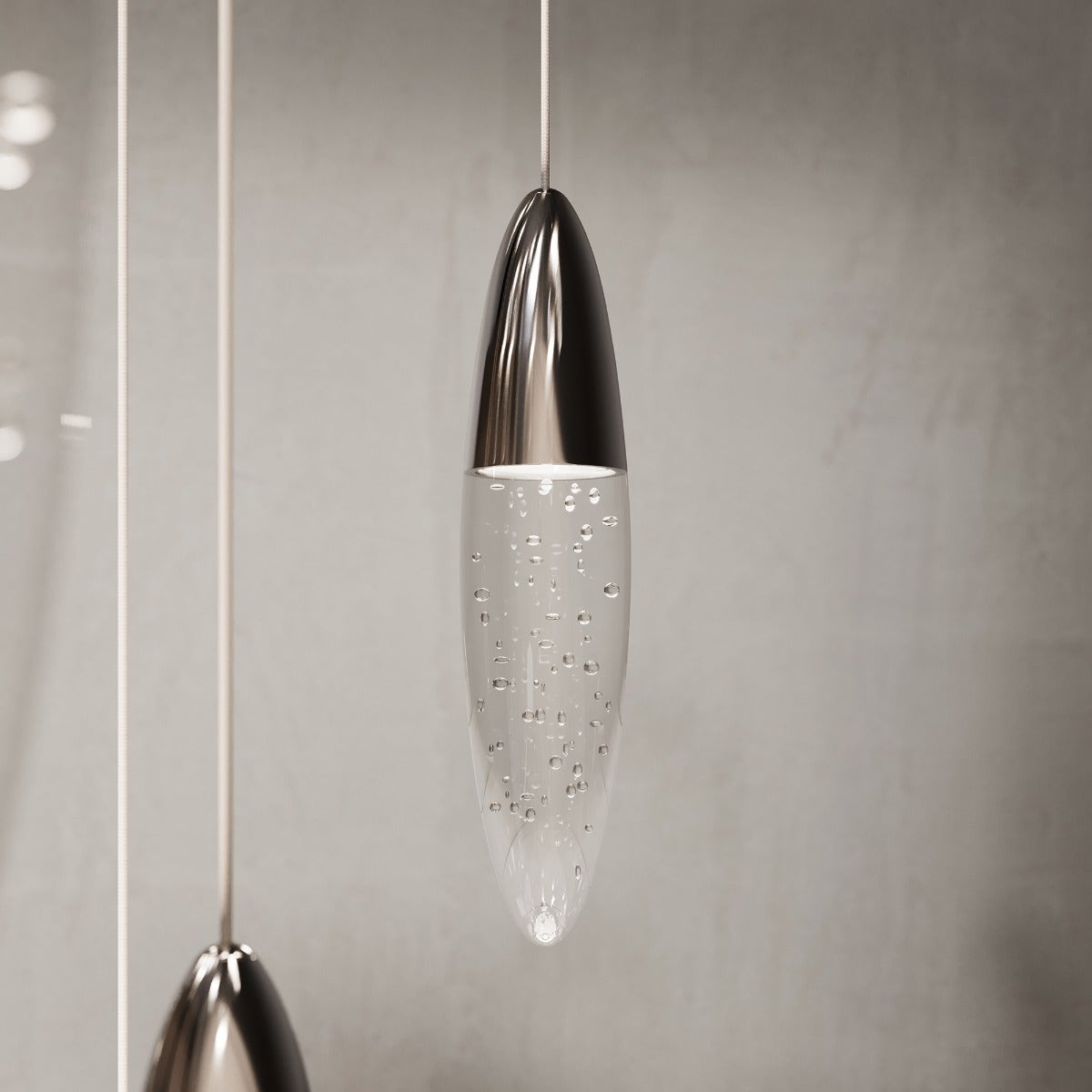 SONNEMAN Sultana 24-Light Polished Chrome Round Chandelier With White Canopy