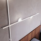 SONNEMAN Suspenders 2-Bar 5-Light Mezzaluna Luminaires Satin White Acrylic Shade Wall Sconce