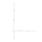 SONNEMAN Suspenders 2-Bar 5-Light Mezzaluna Luminaires Satin White Acrylic Shade Wall Sconce
