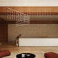 SONNEMAN Suspenders 72" 4-Tier Tri-Bar Crystal Ladder Satin White Chandelier Light