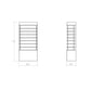 SONNEMAN Tawa 13" Standard 1-Light LED Textured Gray Optical Acrylic Shade Wall Sconce