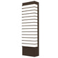 SONNEMAN Tawa 21" Standard 1-Light LED Textured Bronze Optical Acrylic Shade Wall Sconce