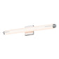 SONNEMAN Tubo Slim 24" LED Polished Chrome Tubular Etched Glass Shade Spine Trim Shape Vanity Bath Bar Lighting