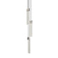 SONNEMAN V Panels 3 LED Thin Light Polished Chrome Chandelier