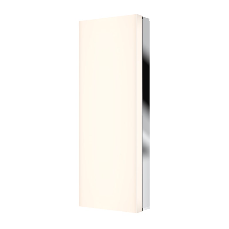 SONNEMAN Vanity 12" Extra Wide LED Polished Chrome Optical Acrylic Shade Bath Bar Lighting