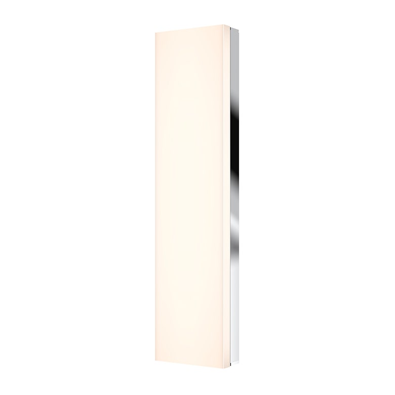 SONNEMAN Vanity 18" Extra Wide LED Polished Chrome Optical Acrylic Shade Bath Bar Lighting