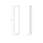 SONNEMAN Vanity 24" Extra Wide LED Polished Chrome Optical Acrylic Shade Bath Bar Lighting