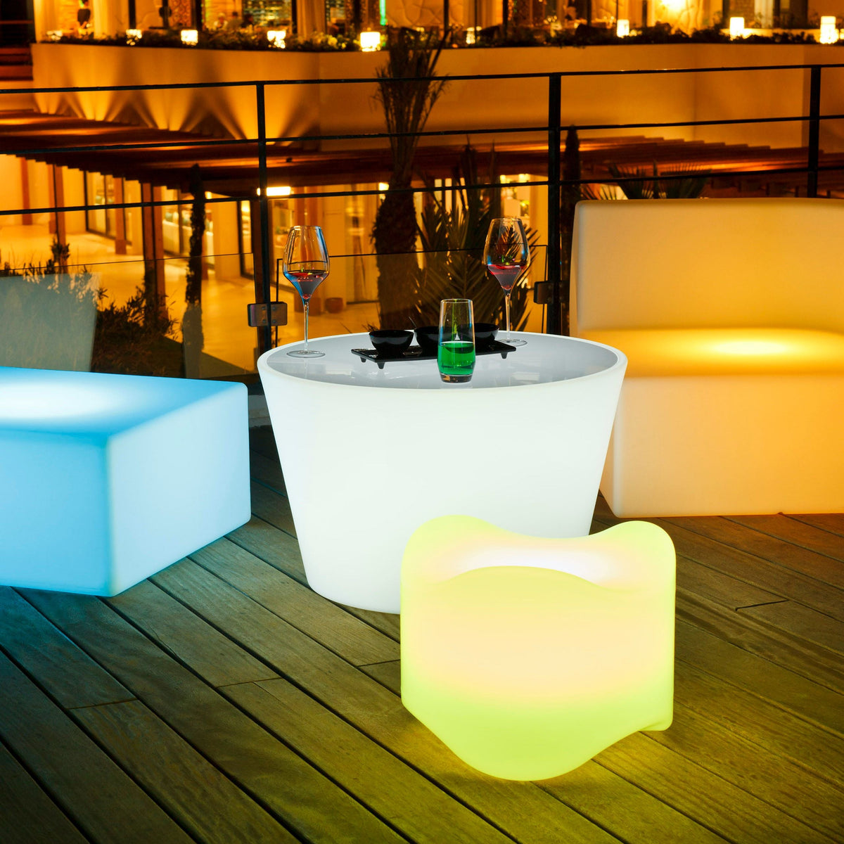 Smart and Green Bass 51" LED Coffee Table Furniture Lamp