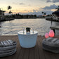 Smart and Green Bass 51" LED Coffee Table Furniture Lamp