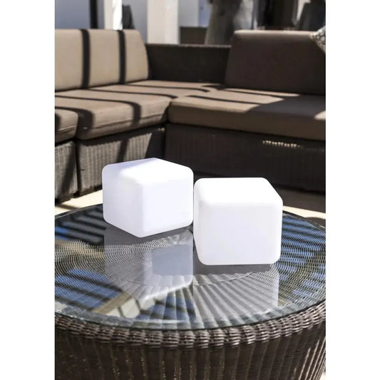Smart and Green Dice 10" Lamp