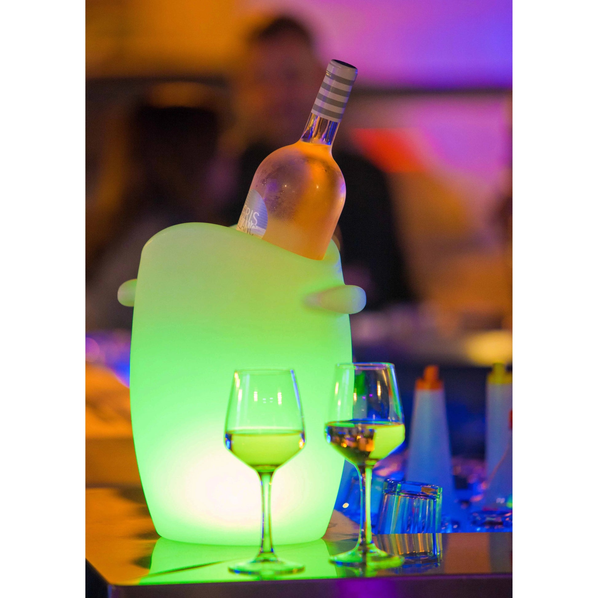 Smart and Green Fresh LED Ice Bucket Illuminated Furniture Lamp