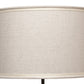 Stone County Ironworks 15" Oatmeal Lamp Shade With Cream Accent