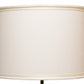 Stone County Ironworks 18" Linen Lamp Shade With Ivory White Accent