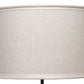 Stone County Ironworks 18" Oatmeal Lamp Shade With Ivory White Accent