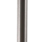 Stone County Ironworks Hollow 10" Hand Rubbed Brass Iron Extender Hook With Pewter Iron Accent