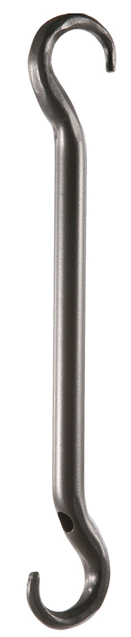 Stone County Ironworks Hollow 10" Hand Rubbed Brass Iron Extender Hook