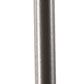 Stone County Ironworks Hollow 12" Natural Black Iron Extender Hook With Pewter Iron Accent